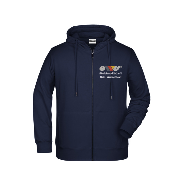 Brust- & Rückenstick - Men's Zip Hoody Miniaturansicht